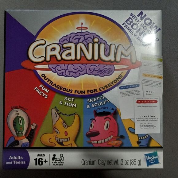 Cranium Board Game With Bonus Pack - Picture 1 of 3